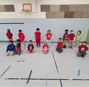 Kindergarten class group picture